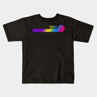 1982 Retro Vintage Design Kids T-Shirt